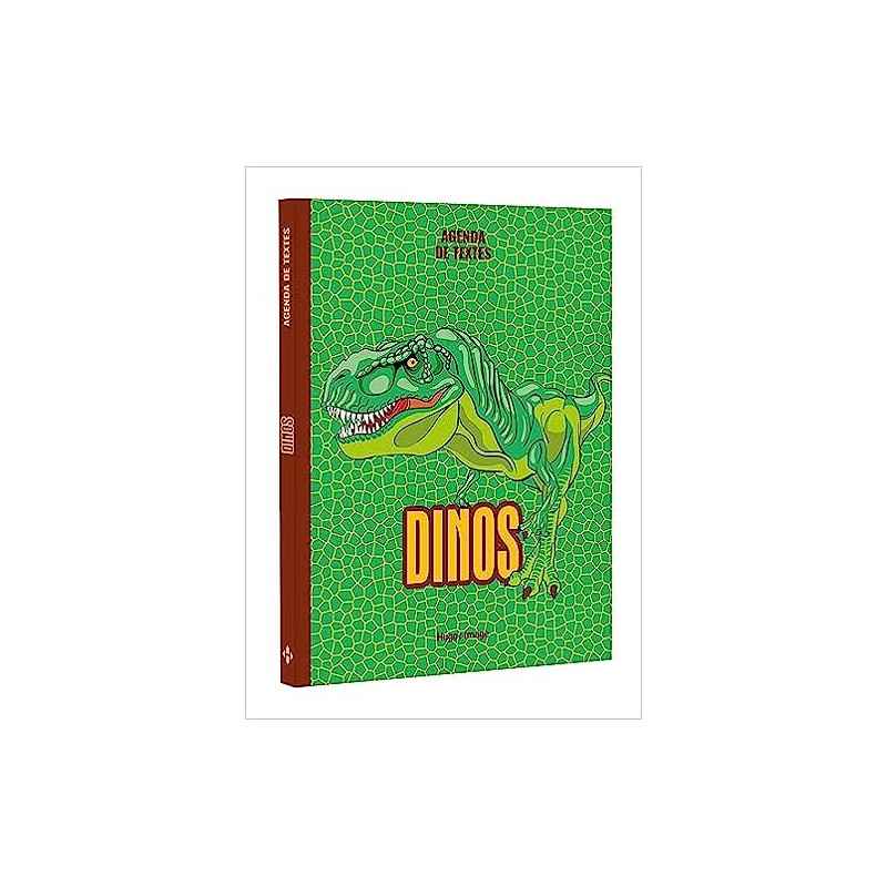 Agenda de texte dinosaures9782755665550
