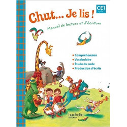 Chut... Je lis ! - Méthode de lecture CE1 - Livre élève - Ed. 2012