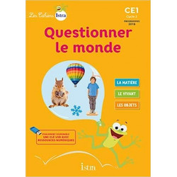Les Cahiers Istra Questionner le monde CE1 - Elève - Ed. 20179782013947848