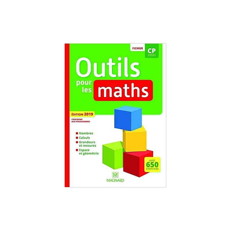 Outils pour les Maths CP (2019) - Fichier de l'élève9782210505179