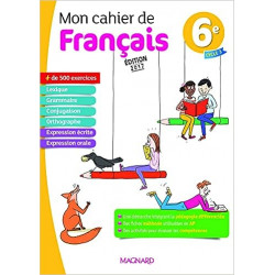 Mon cahier de français 6e (2017)9782210107632