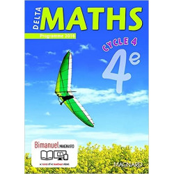 Delta maths 4e cycle 4 - Nouveau programme 2016