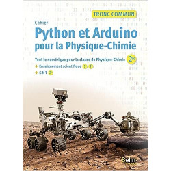 Python et Arduino pour la physique-Chimie Lycée tronc commun