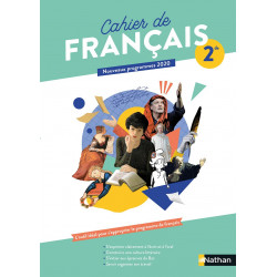 Cahier Français 2de - Cahier d'activités élève9782091720982