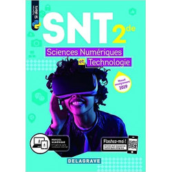 Sciences numériques et Technologie (SNT) 2de (2019) - Manuel élève9782206103389