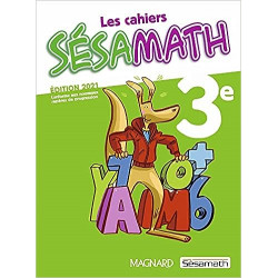 Sésamath 3e (2021) - Cahier élève9782210115811