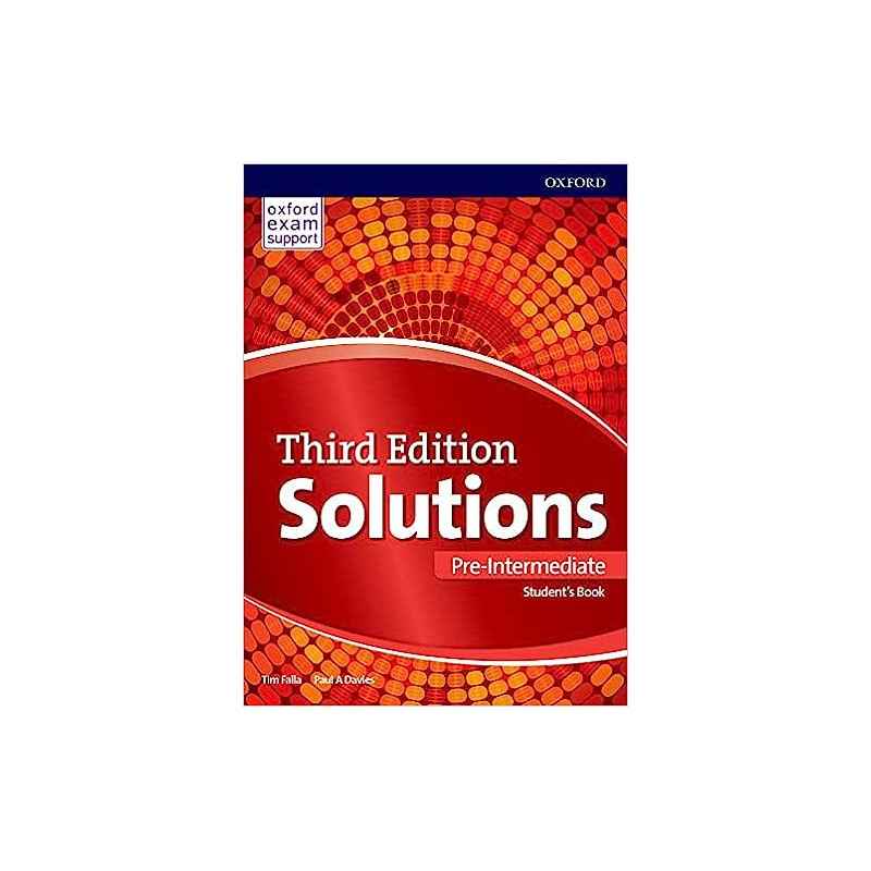 Solutions PreIntermediate Student's Book and Online Practice Pack9780194510707