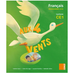 Français CE1 Aux 4 vents - Livre de l'élève. Programme 2016