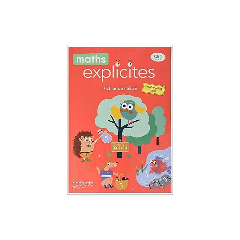Maths Explicites CE1 - Fichier élève avec mémo - Edition 20209782016272039