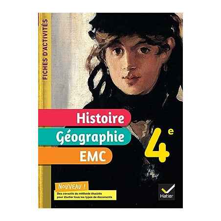 Fiches D Activit S Histoire G Ographie Emc E Ed Cahier L Ve