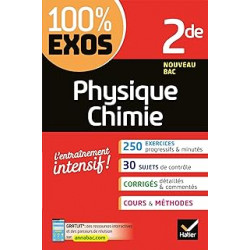 Physique-Chimie 2de: exercices résolus - Nouveau programme de Seconde9782401054578