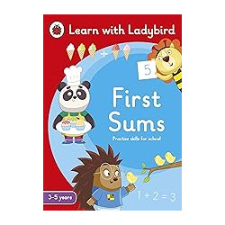 First Sums: A Learn with Ladybird Activity Book 3-5 years by Ladybird Books9780241515570