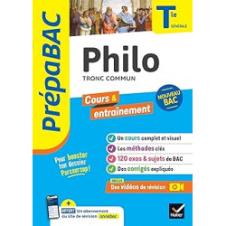 Prépabac Philo Tle générale - Bac 20249782401095045