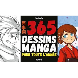 365 dessins manga pour toute l'année de Van Huy Ta9782215156833