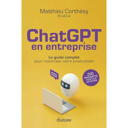 ChatGPT en entreprise de Matthieu Corthésy9782354567262
