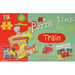 Puzzle Time Box Set: Train