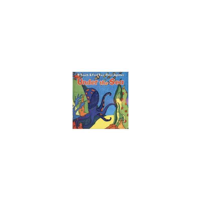 4 Touch and Feel Two Piece Jigsaws - Under The Sea9781783731329