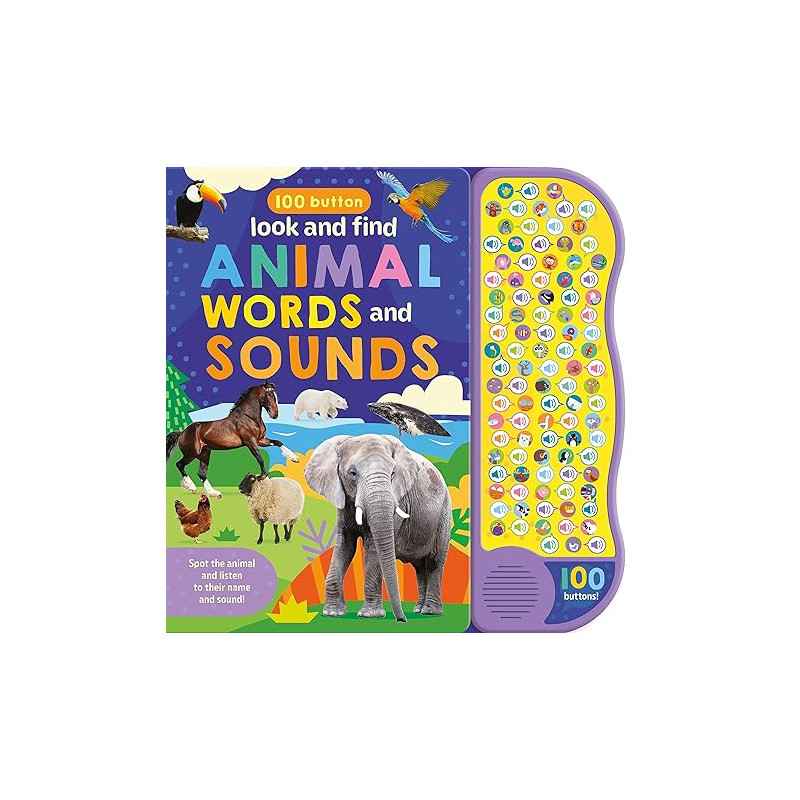 100 Button Photo Sound Book - Animals9781839239311