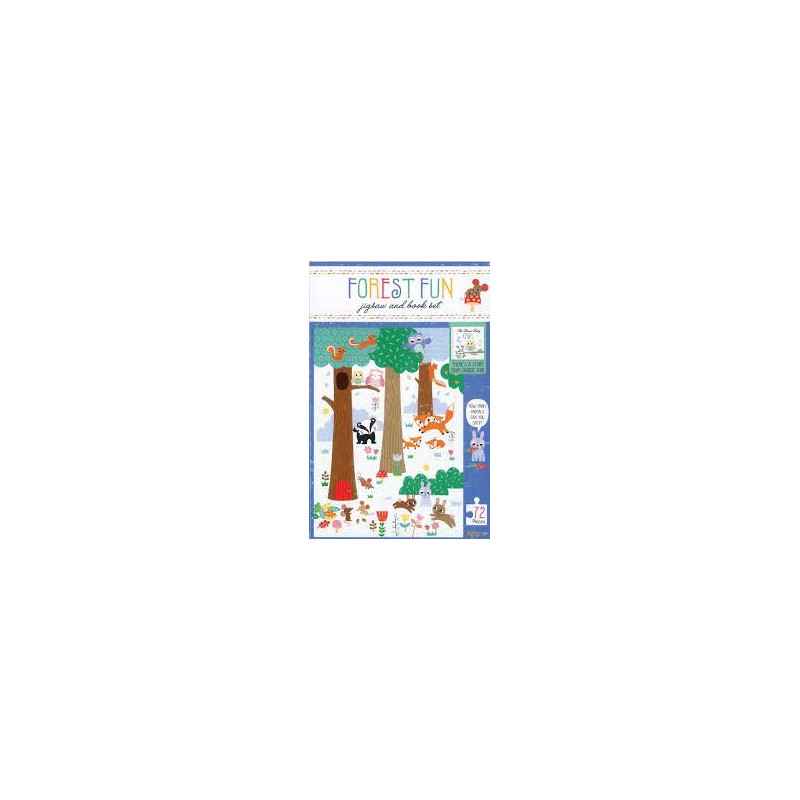 Puzzle & Book Box - Forest Fun9781786908889