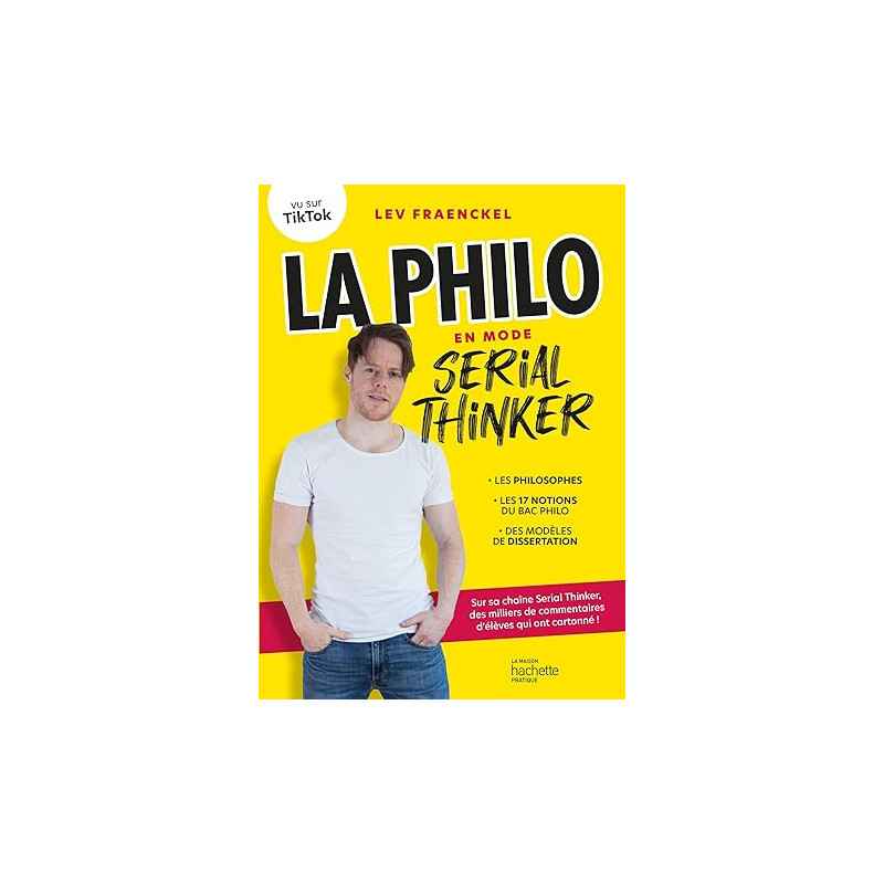 La philo en mode Serial Thinker de Lev Fraenckel9782017210580