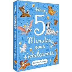 DISNEY CLASSIQUES - 5 Minutes pour s'endormir - Histoires d'animaux9782017141242