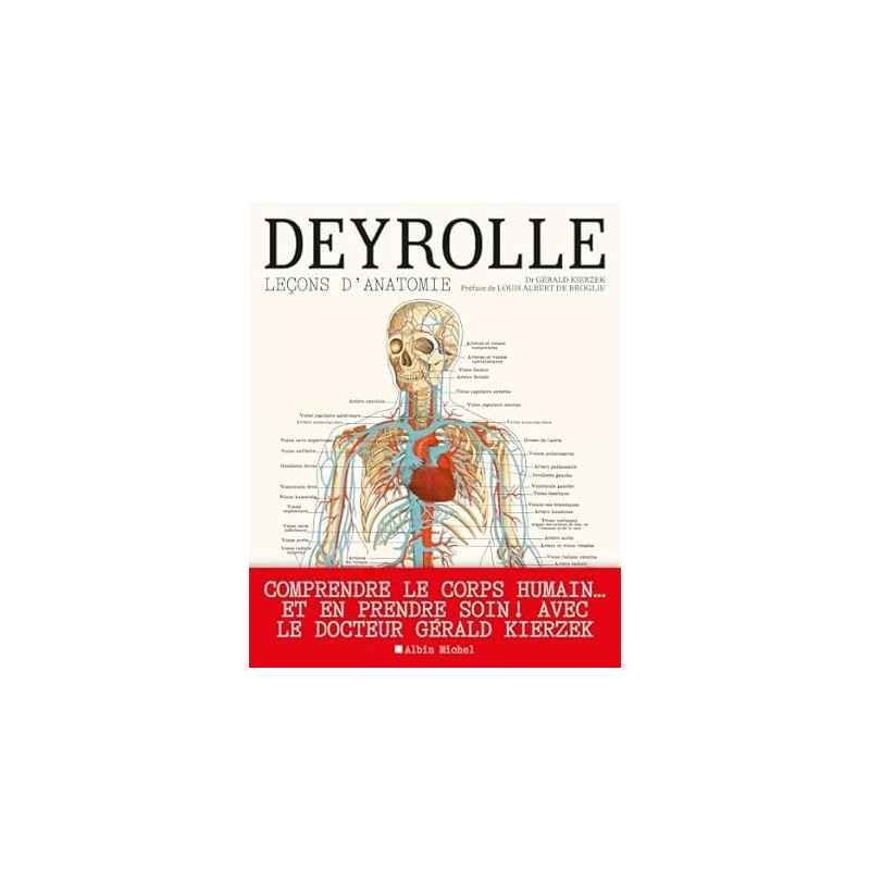 Deyrolle: Leçons d'anatomie de Gérald Kierzek9782226487810