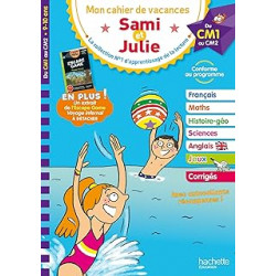 Sami et Julie - Du CM1 au CM2 - Cahier de vacances 2024