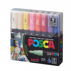 POSCA PC-1M XFINE 16/SET BASIC