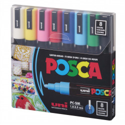 POSCA PC-5M BASIC 8/SET