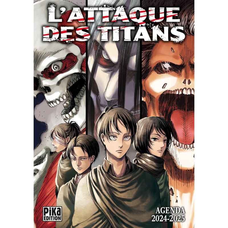 Agendas scolaire - L'Attaque des Titans 2024 - 20259782811692346