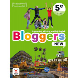 Bloggers NEW 5e - Livre élève: Connected with the world of English