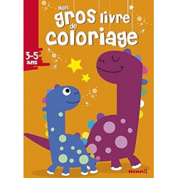 Mon gros livre de coloriage (Dinosaures)