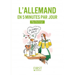 PETIT LIVRE DE - L'ALLEMAND EN 5 MINUTES PAR JOUR