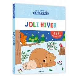 MES GRANDS COLORIAGES - JOLI HIVER