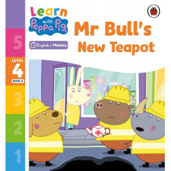 LEARN WITH PEPPA PHONICS LEVEL 4 BOOK 8 – MR BULL'S NEW TEAPOT