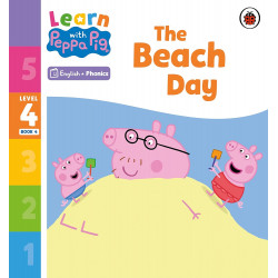 LEARN WITH PEPPA PHONICS LEVEL 4 BOOK 4 – THE BEACH DAY