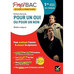 Profil - Pour un oui ou pour un non (Bac de français 2025)