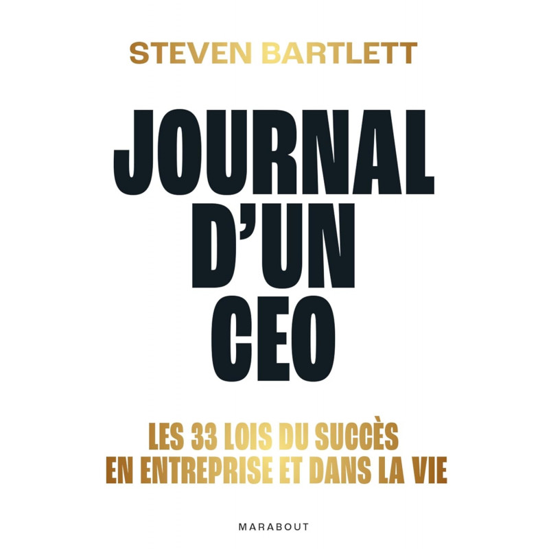 JOURNAL D'UN CEO de Steven Bartlett9782501180665