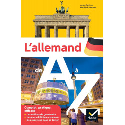 L'ALLEMAND DE A À Z: GRAMMAIRE, CONJUGAISON & DIFFICULTÉS