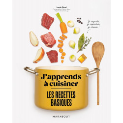 J'APPRENDS À CUISINER - LES RECETTES BASIQUES9782501184724