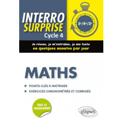 MATHÉMATIQUES CYCLE 4