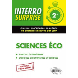 SCIENCES ÉCONOMIQUES ET SOCIALES - SECONDE