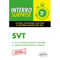 SVT - SECONDE - NOUVEAUX PROGRAMMES