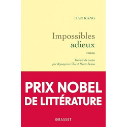 Impossibles adieux DE   Han Kang