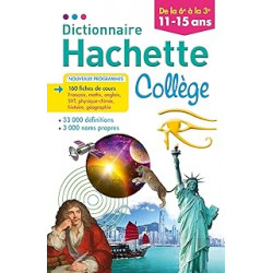 Dictionnaire Hachette Collège 11-15 ans