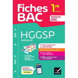 FICHES BAC - HGGSP 1RE GÉNÉRALE (SPÉCIALITÉ)