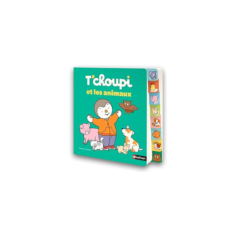 T'choupi et les animaux de Thierry Courtin9782095029425