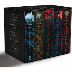 GAME OF THRONES LEATHER-CLOTH BOX SET GEORGE R.R MARTIN