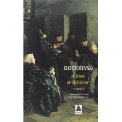 Crime et chatiment vol.1  Fédor Dostoïevski