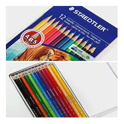 Crayon de couleur de 12 staedtler